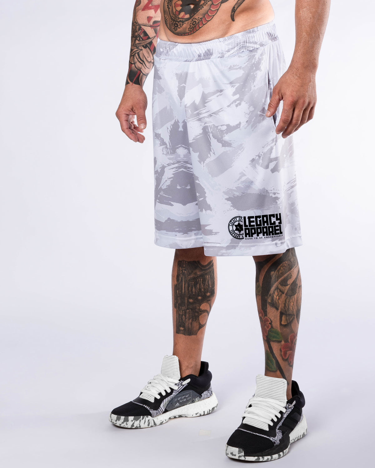 Drytech Shorts - Camo White