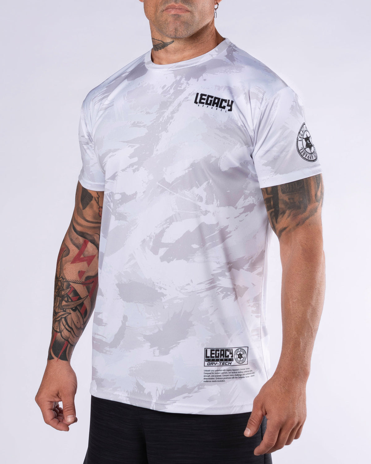 Μπλούζα DryTech Defender™ - Camo White